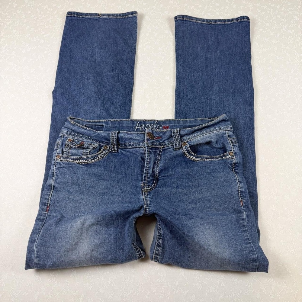 2000's Angels Mid Rise Straight Leg Jeans — Size 6